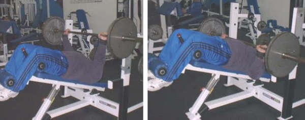 decline bench press picture