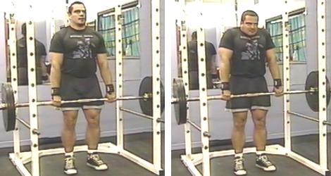 Barbell Shoulder Shrugs Picture